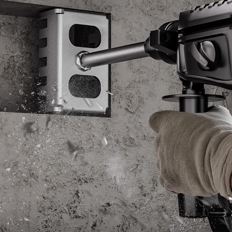 Découpeur de Trous Carrés de 86 Types pour Boîtiers Électriques